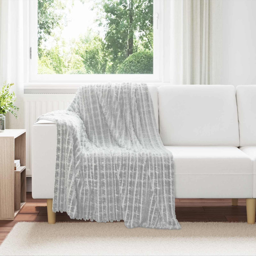 Gooi Deken Grijs 150 x 130 cm Fleece