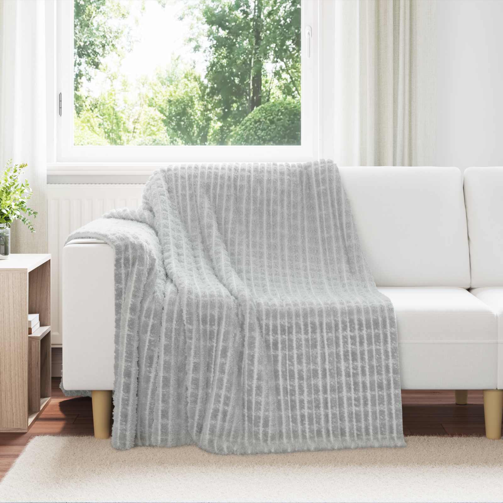 Gooi Deken Grijs 200 x 150 cm Fleece