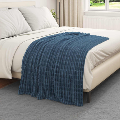 Gooi Deken Marineblauw 150 x 130 cm Fleece