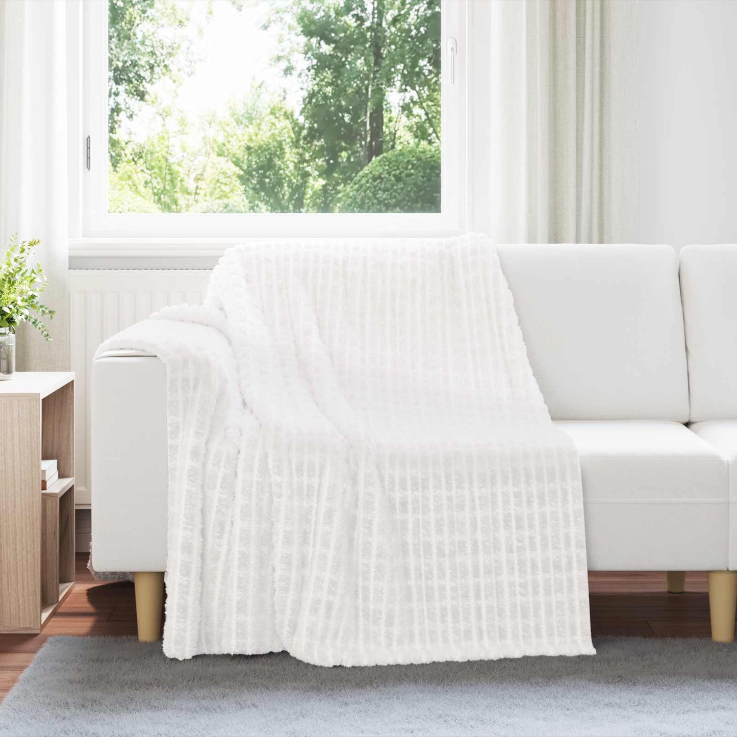 Gooi Deken Wit 200 x 150 cm Fleece
