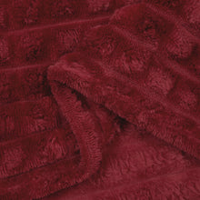 Gooi Deken Bordeaux Rood 270 x 240 cm Fleece