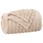 Blankets 6 pcs Beige 150 x 130 cm Fleece