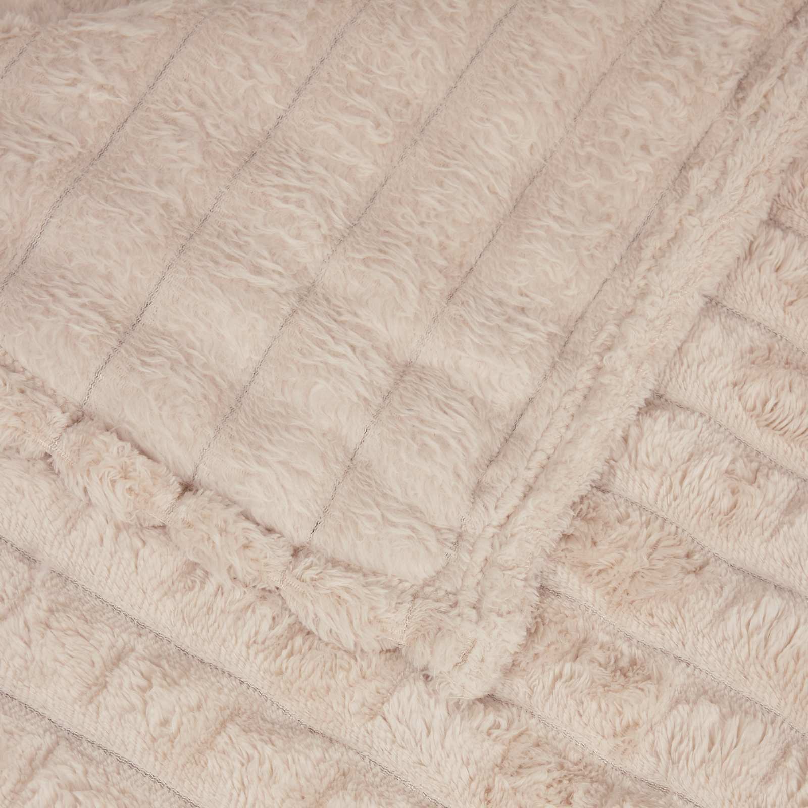 Kleden 6 stuks Beige 200 x 150 cm Fleece