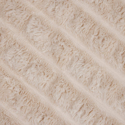 Kleden 6 stuks Beige 200 x 150 cm Fleece