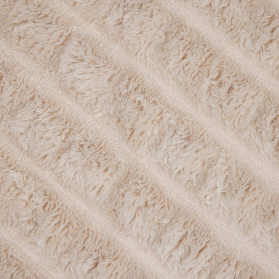 Kleden 6 stuks Beige 200 x 150 cm Fleece
