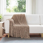 Dekens 6 stuks fleece 150 x 130 cm kameel