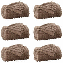 Kleden 6 stuks Kameel 150 x 130 cm Fleece