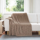 Blankets 6 pcs Camel 200 x 150 cm Fleece