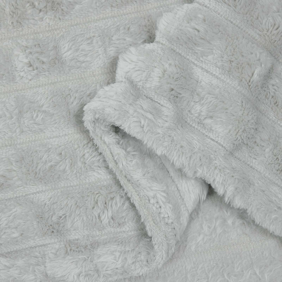 Kleden 6 stuks Grijs 200 x 150 cm Fleece
