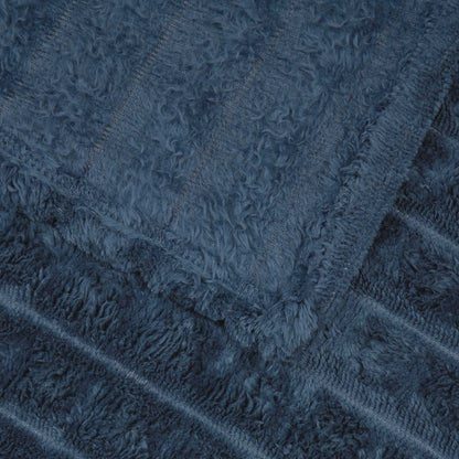 Kleden 6 stuks Marineblauw 150 x 130 cm Fleece