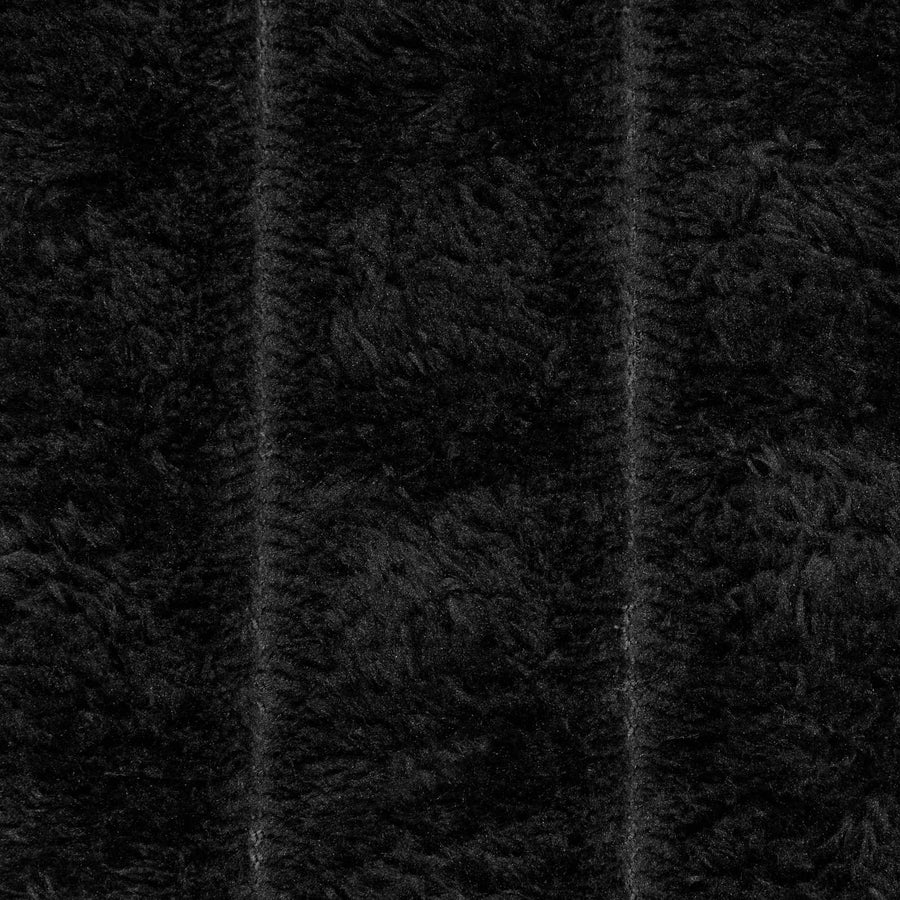 Kleden 6 stuks Zwart 240 x 220 cm Fleece