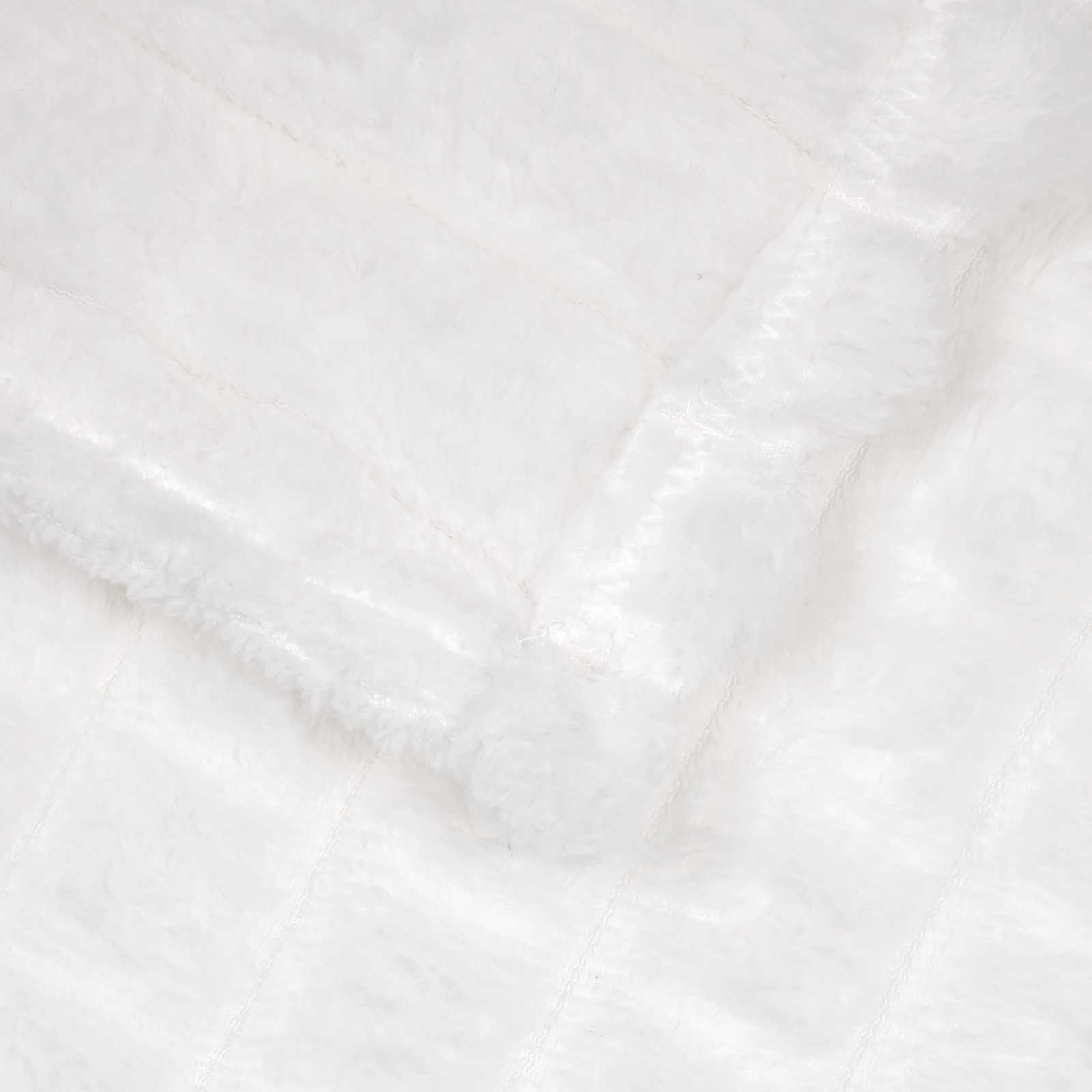 Kleden 6 stuks Wit 150 x 130 cm Fleece