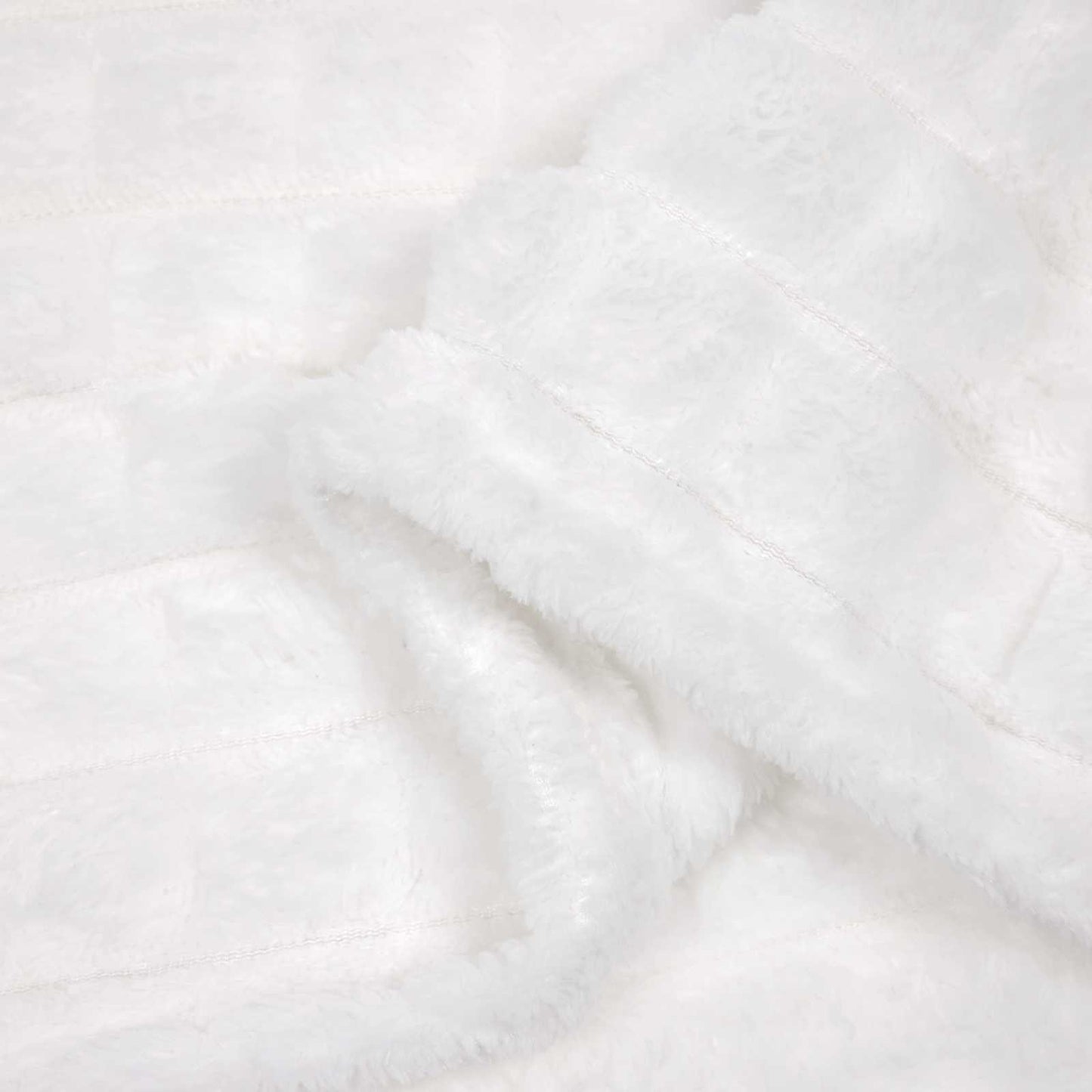 Kleden 6 stuks Wit 150 x 130 cm Fleece