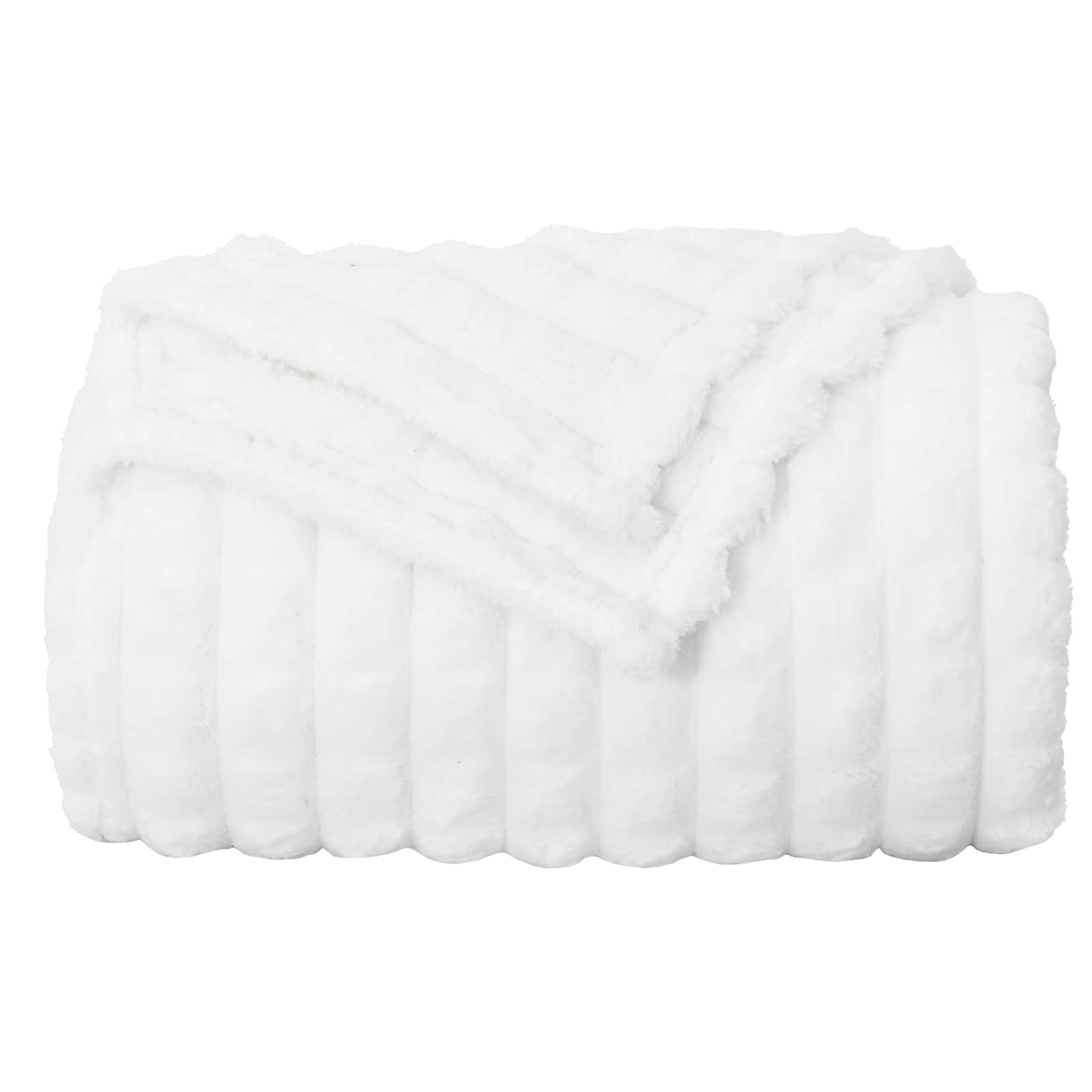 Kleden 6 stuks Wit 150 x 130 cm Fleece
