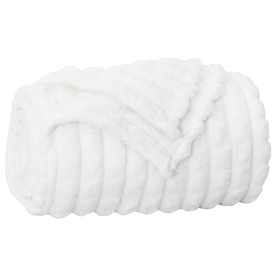 Kleden 6 stuks Wit 200 x 150 cm Fleece
