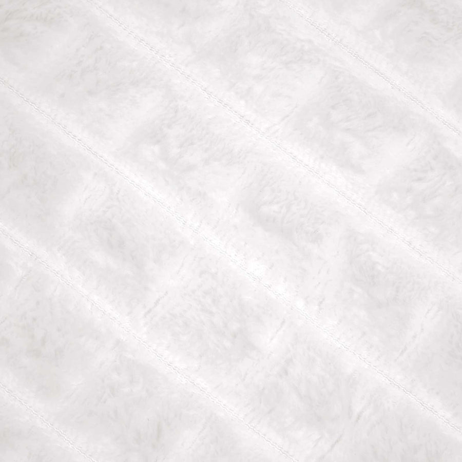 Kleden 6 stuks Wit 240 x 220 cm Fleece