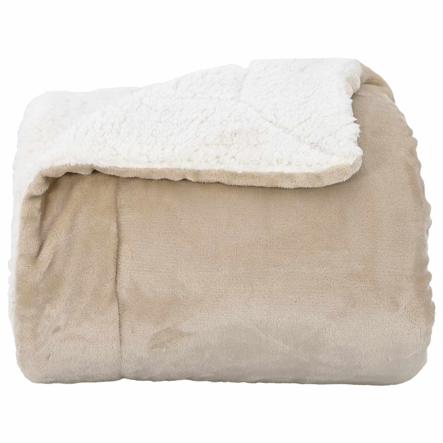 Gooi Deken Beige 130 x 150 cm Fleece