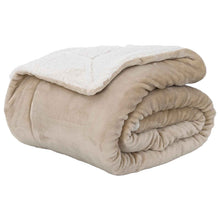 Gooi Deken Beige 220 x 240 cm Fleece