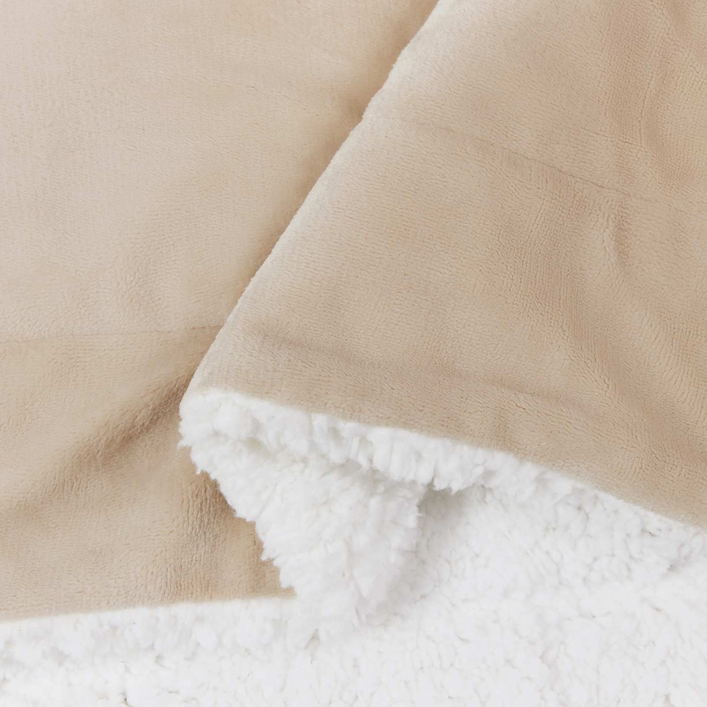 Gooi Deken Beige 240 x 270 cm Fleece