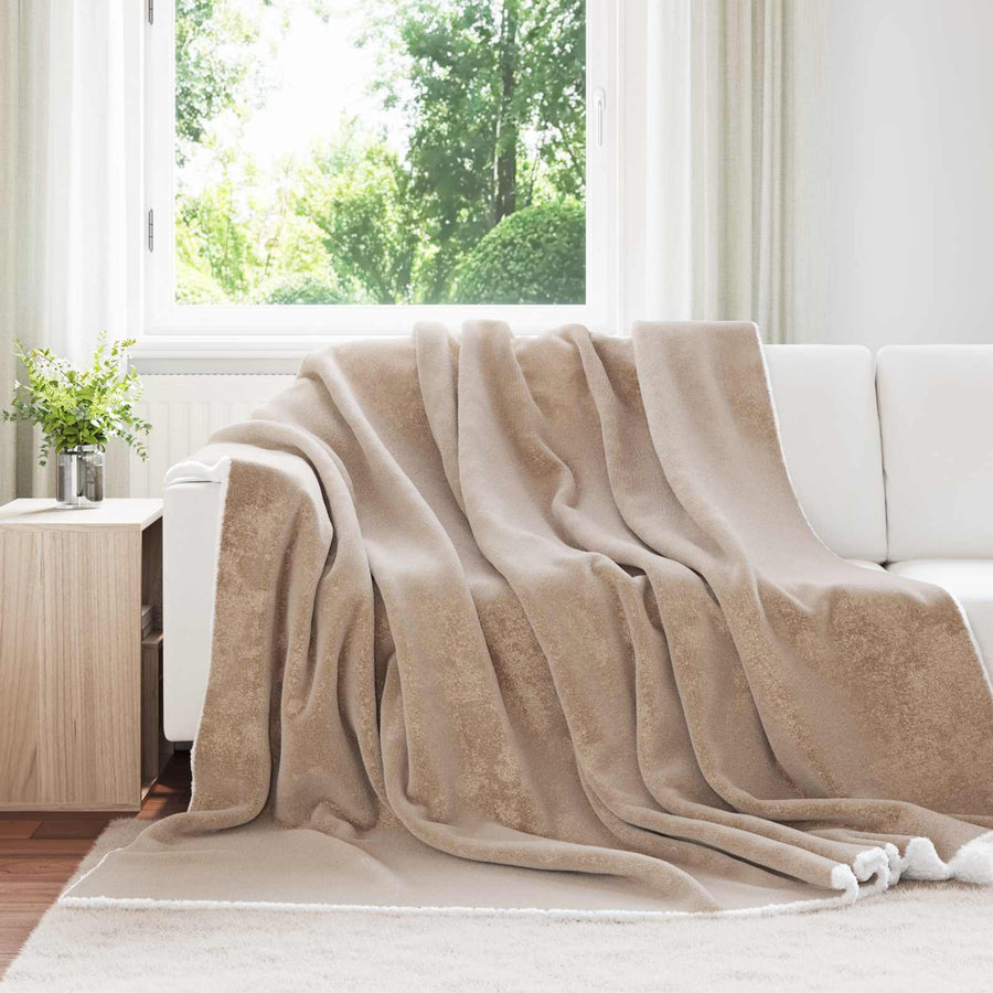 Gooi Deken Kameel 220 x 240 cm Fleece