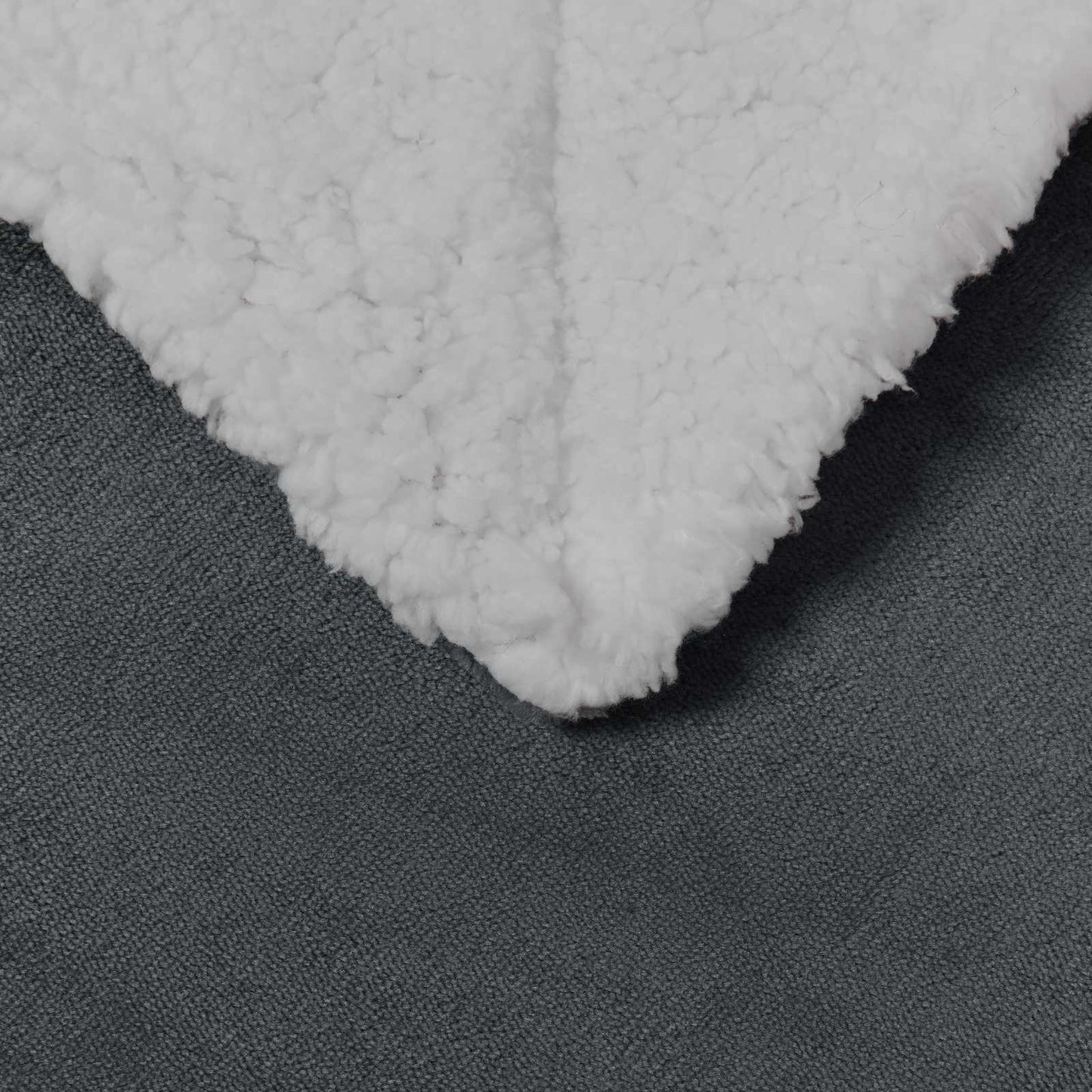Gooi Deken Donkergrijs 150 x 200 cm Fleece