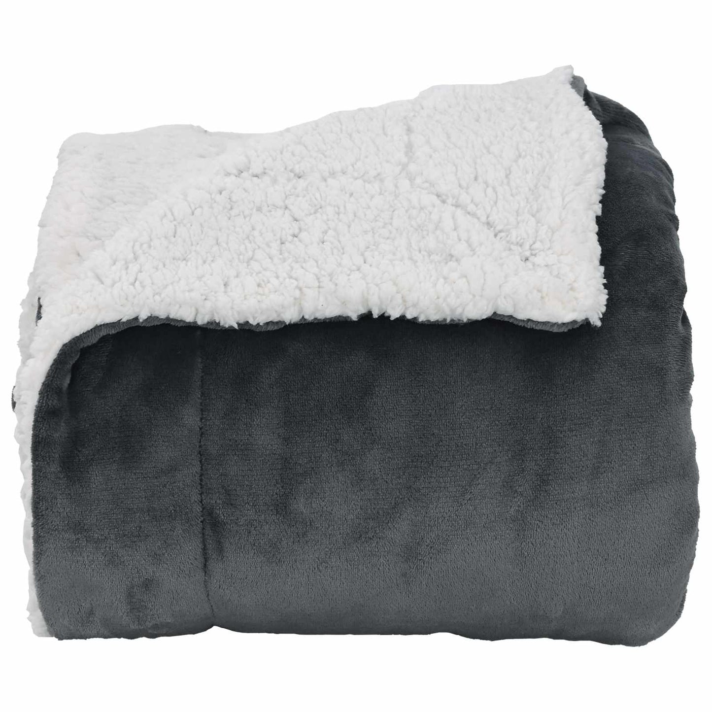 Gooi Deken Donkergrijs 240 x 270 cm Fleece