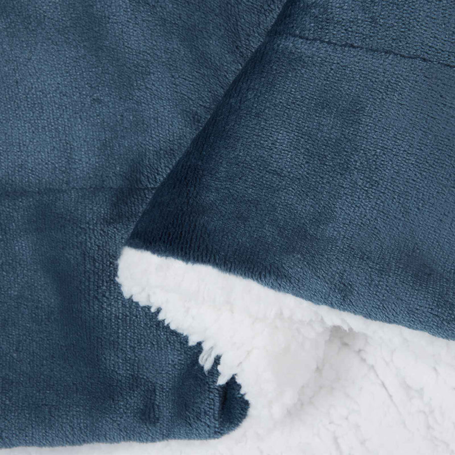 Gooi Deken Marineblauw 240 x 270 cm Fleece