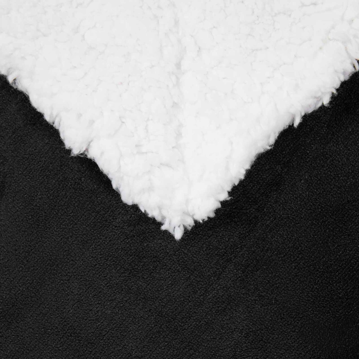 Gooi Deken Zwart 130 x 150 cm Fleece