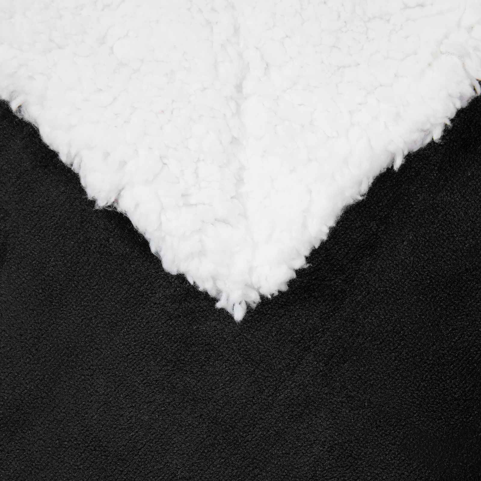 Gooi Deken Zwart 130 x 150 cm Fleece