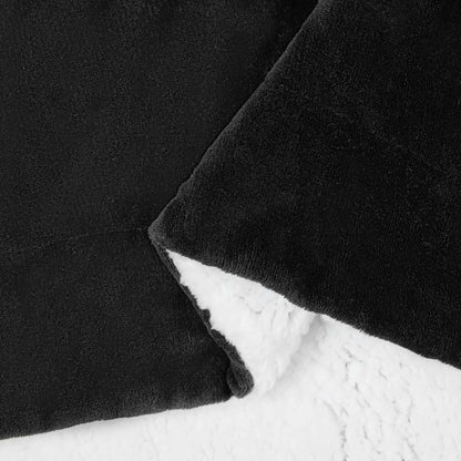 Gooi Deken Zwart 130 x 150 cm Fleece