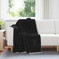 Gooi Deken Zwart 130 x 150 cm Fleece