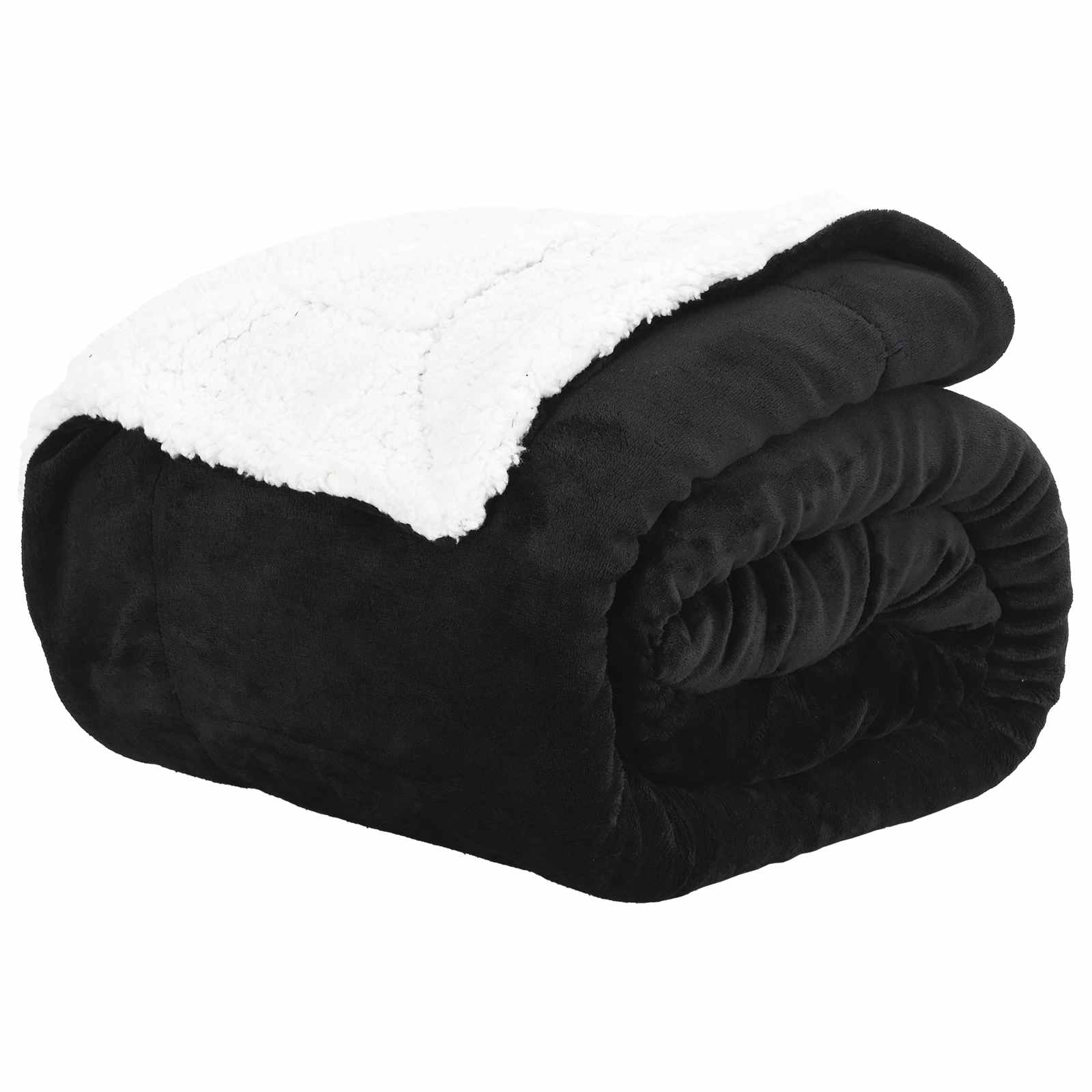 Gooi Deken Zwart 130 x 150 cm Fleece