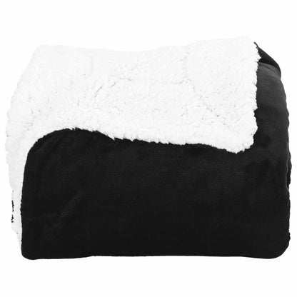 Gooi Deken Zwart 150 x 200 cm Fleece