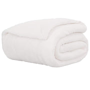Gooi deken fleece 220x240 cm wit