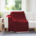 Gooi Deken Bordeaux Rood 150 x 200 cm Fleece