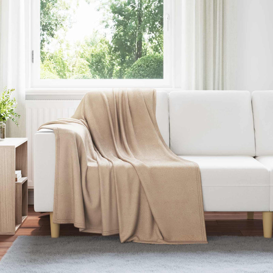 Gooi Deken Kameel 170 x 130 cm Fleece