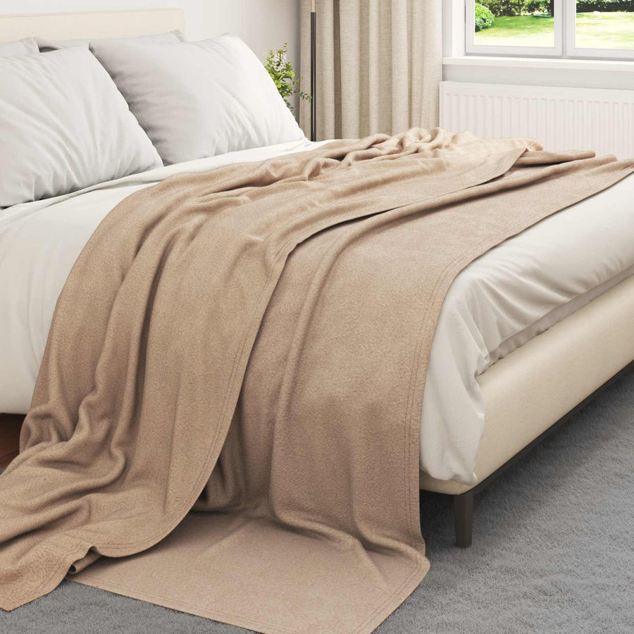 Gooi Deken Kameel 240 x 220 cm Fleece