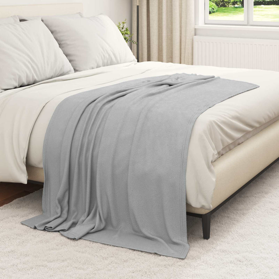 Gooi Deken Grijs 170 x 130 cm Fleece