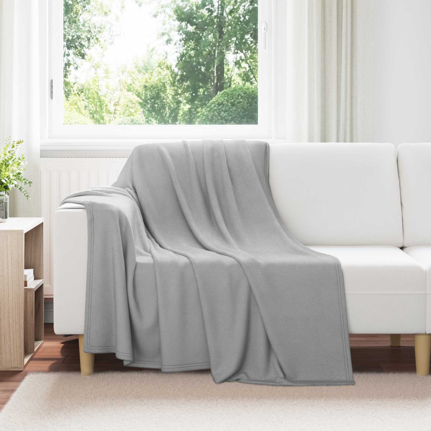 Gooi Deken Grijs 200 x 150 cm Fleece