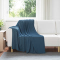 Gooi Deken Marineblauw 170 x 130 cm Fleece