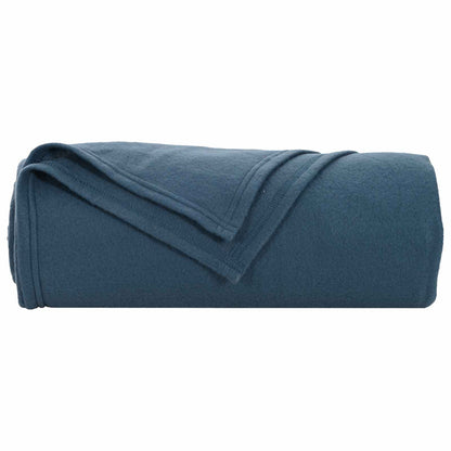 Gooi Deken Marineblauw 270 x 240 cm Fleece