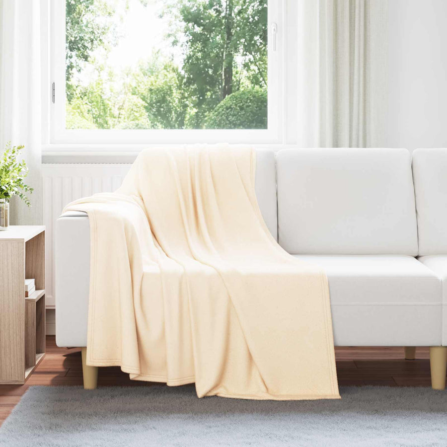 Gooi Deken Crème 170 x 130 cm Fleece
