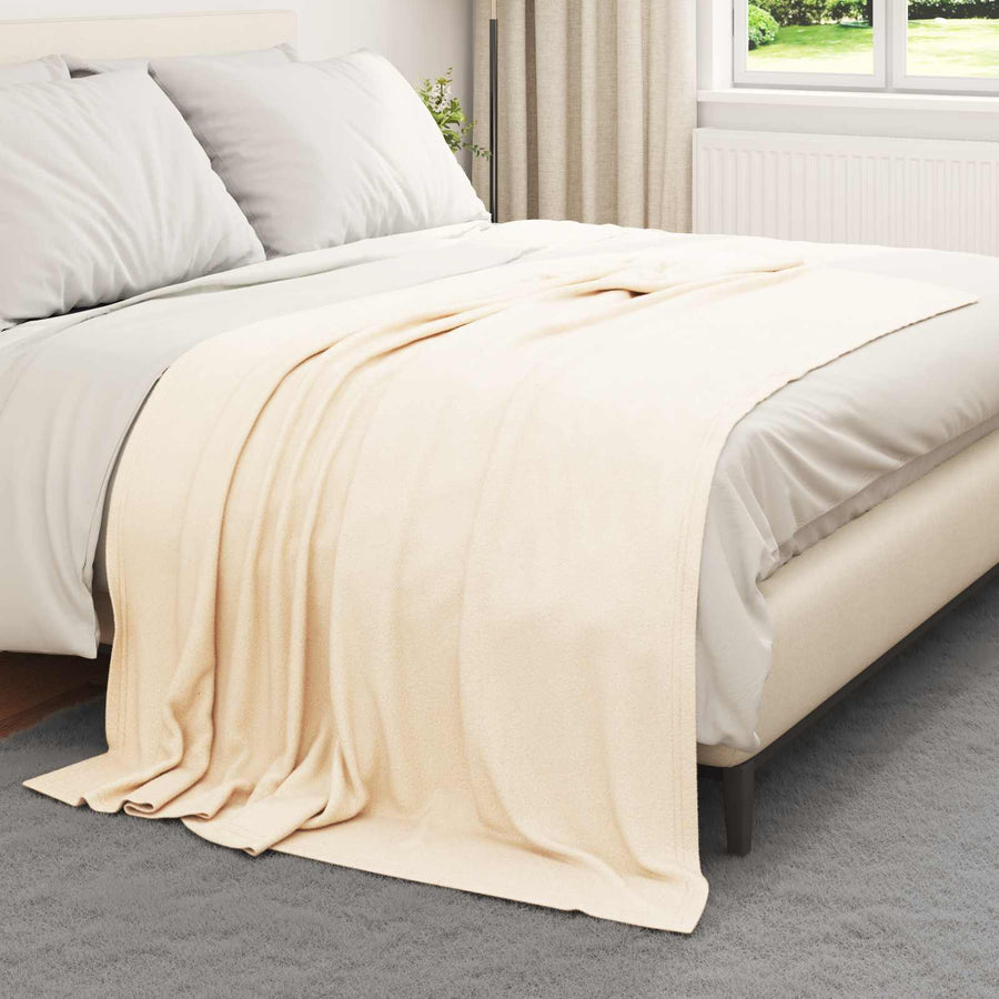 Gooi Deken Crème 200 x 150 cm Fleece