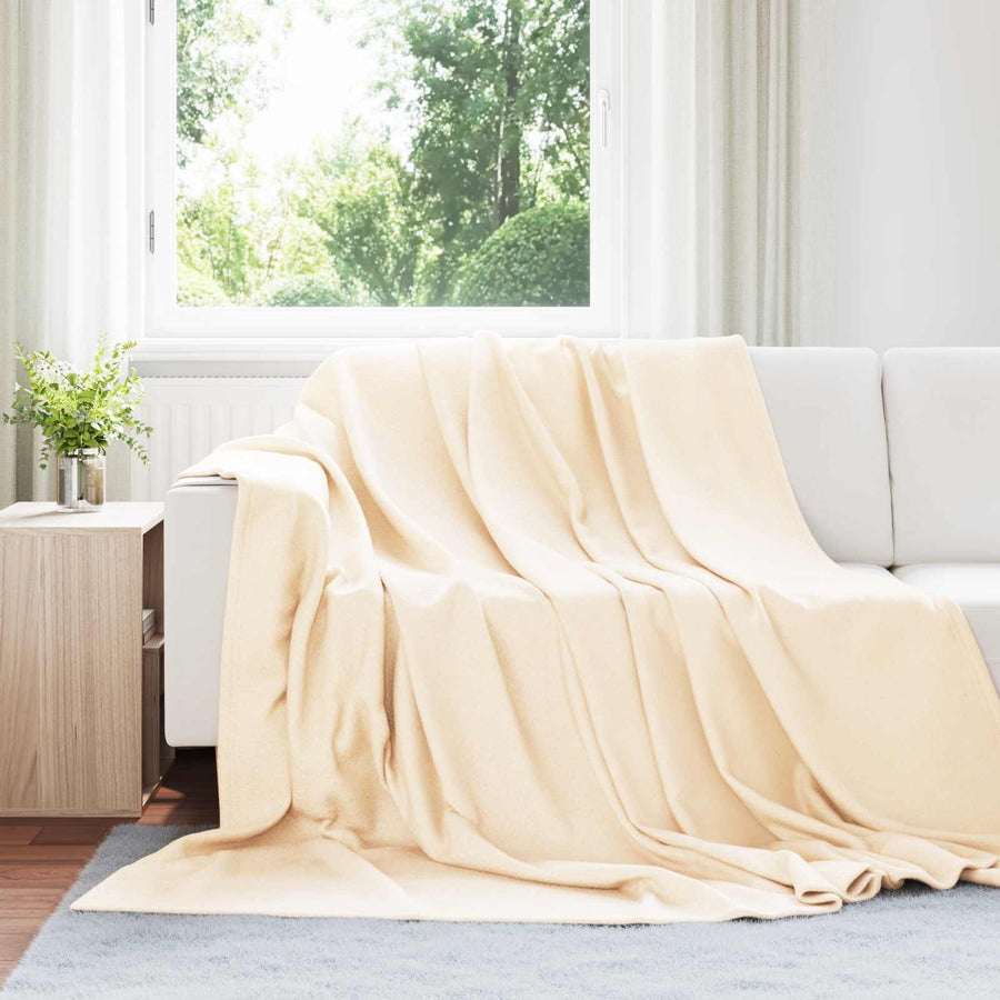 Gooi Deken Crème 270 x 240 cm Fleece