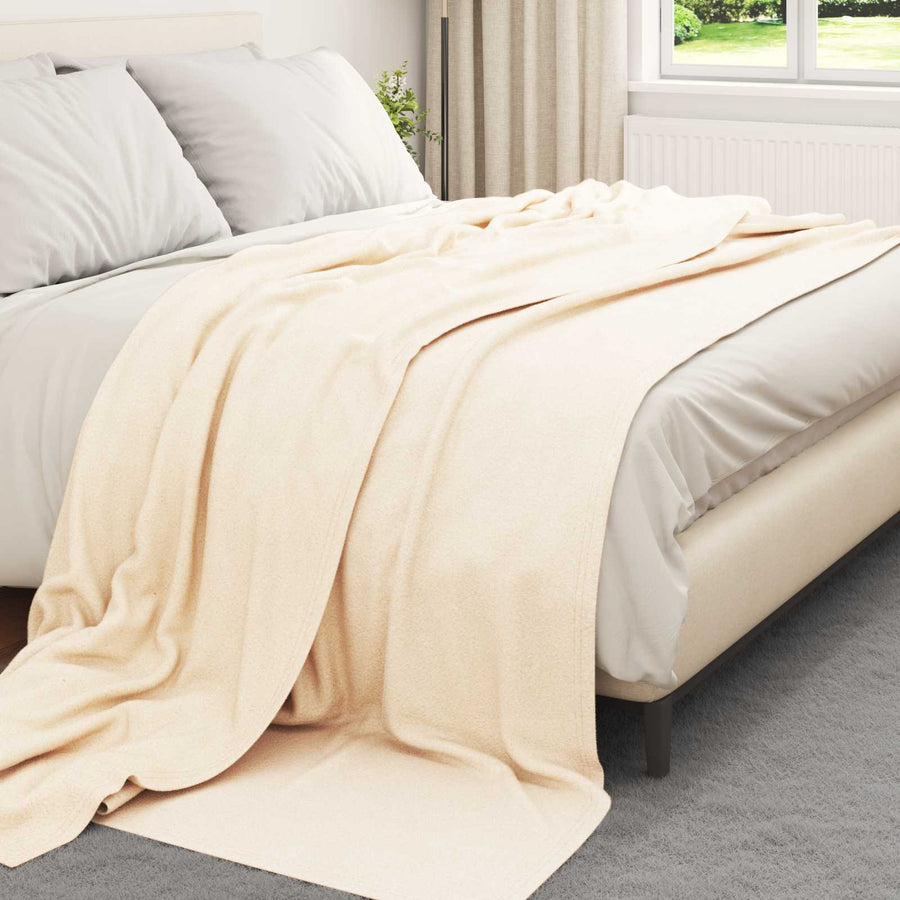 Gooi Deken Crème 270 x 240 cm Fleece