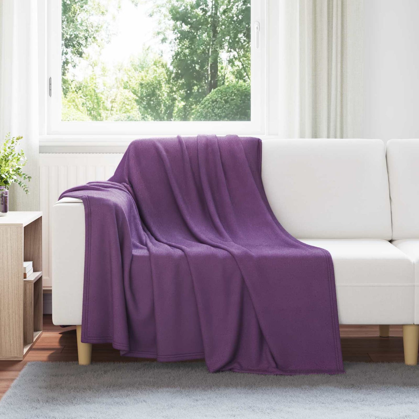 Gooi Deken Paars 200 x 150 cm Fleece