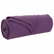 Gooi deken 240x220 cm fleece paars
