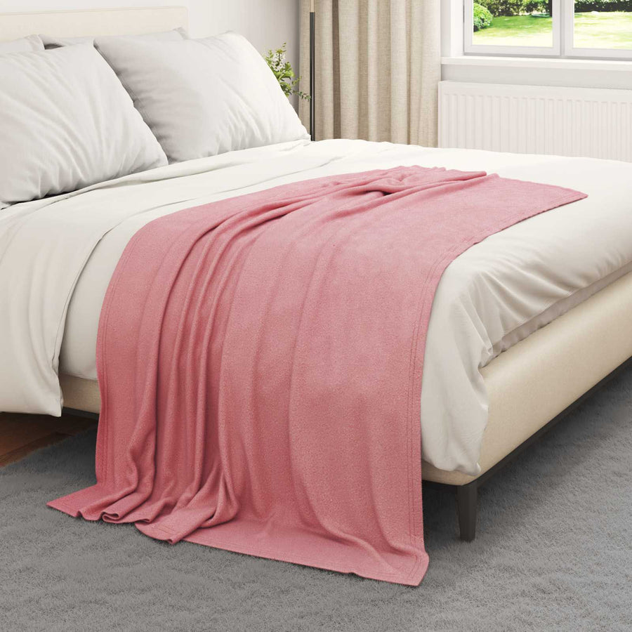 Gooi Deken Roze 170 x 130 cm Fleece