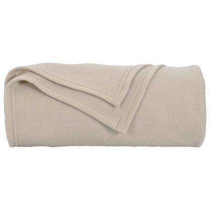 Kleden 6 stuks Beige 240 x 220 cm Fleece