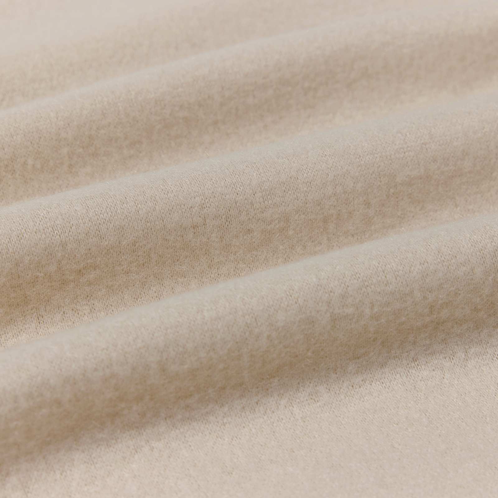 Kleden 6 stuks Beige 270 x 240 cm Fleece